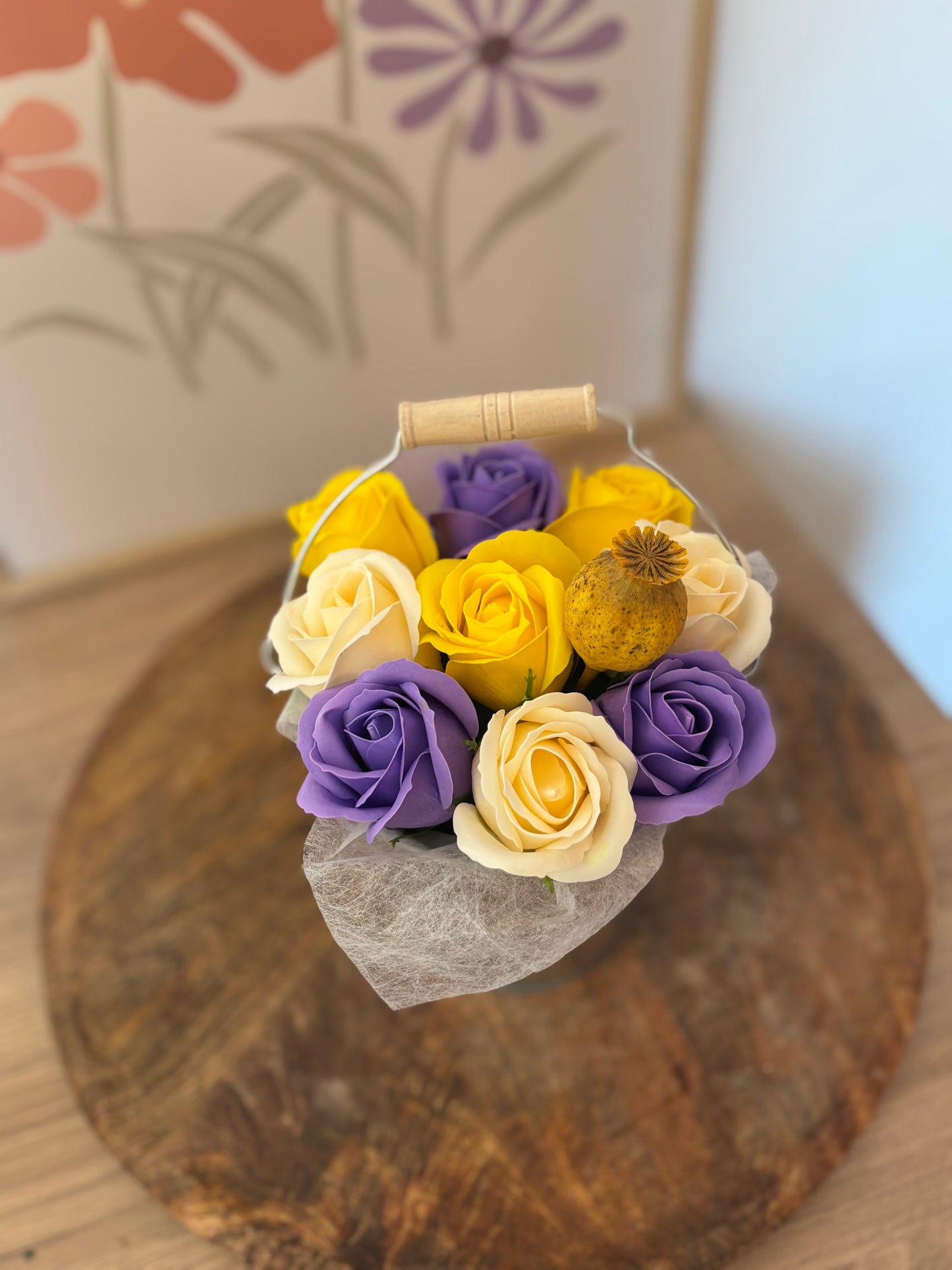 Composition fleur de savon