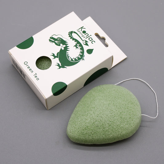 Eponge Konjac Thé vert Protectrice
