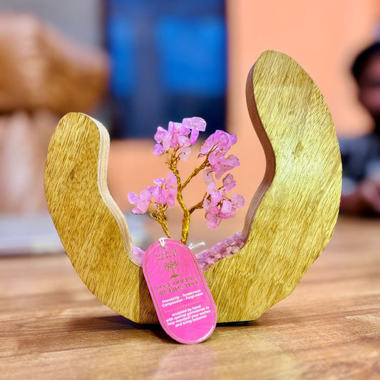 Jardin d'arbre Quartz rose
