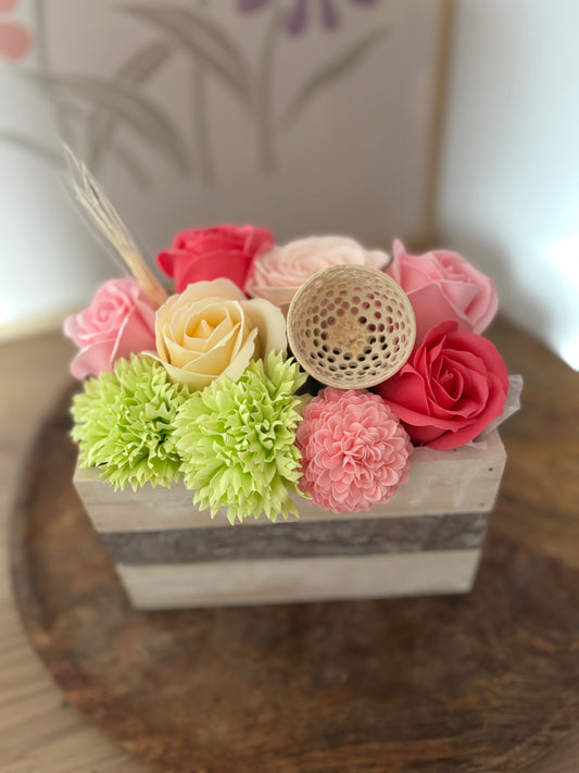 Composition fleur de savon