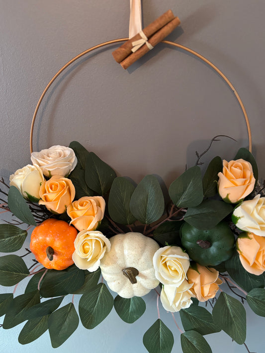 Suspension en fleurs de savon