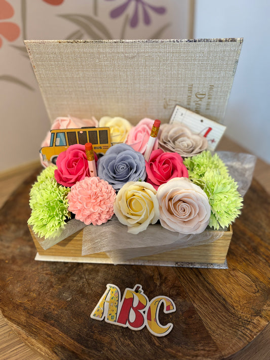 Composition fleurs de savon