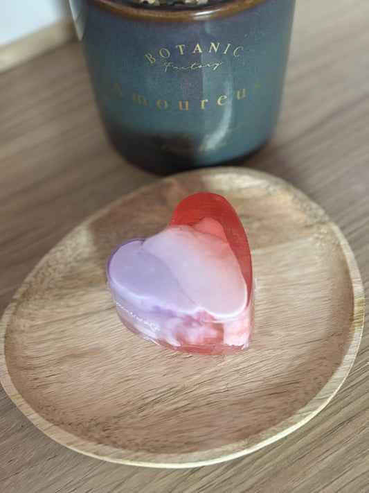 Savon coeur Violette