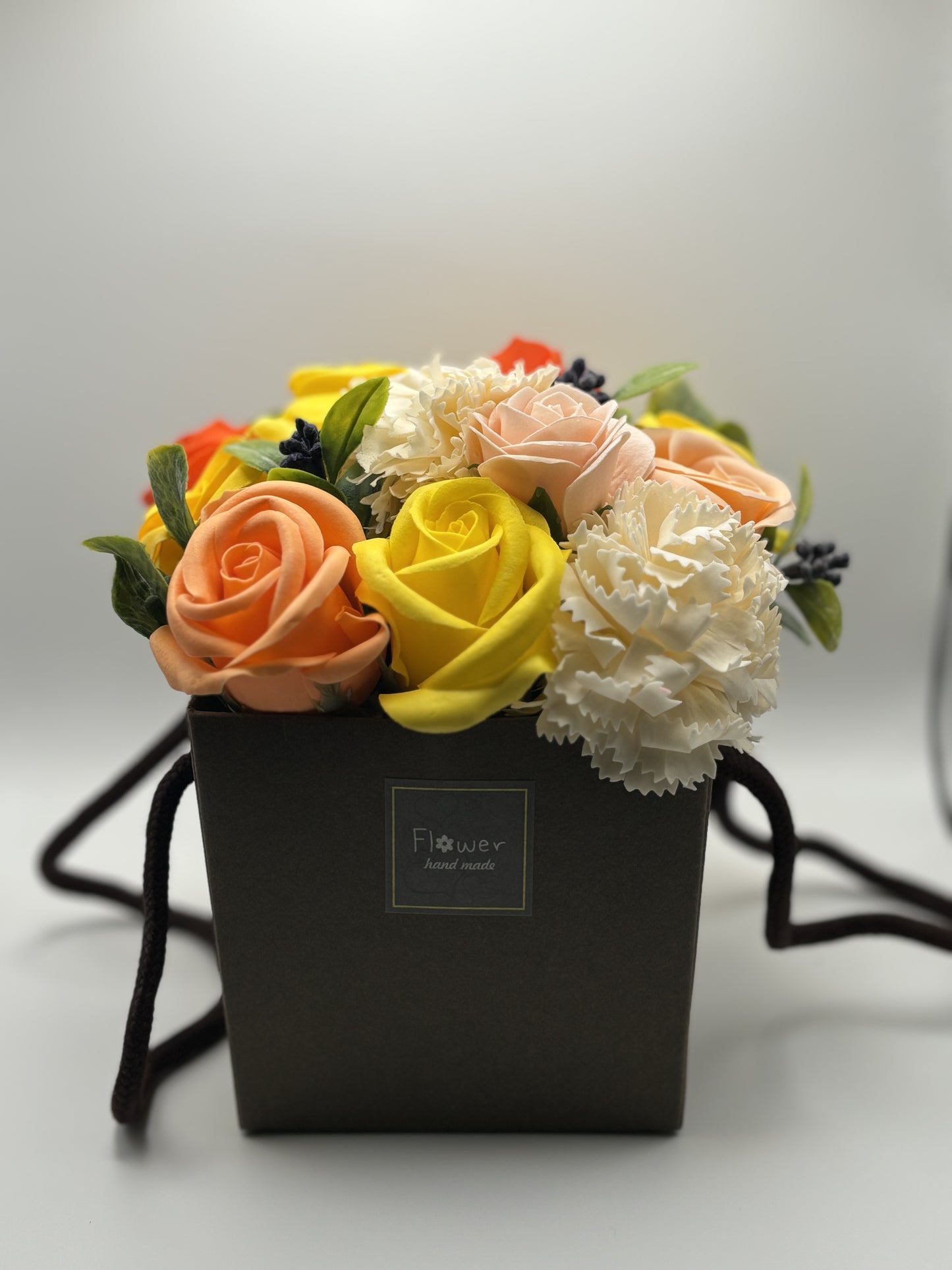 Bouquet fleurs de savon