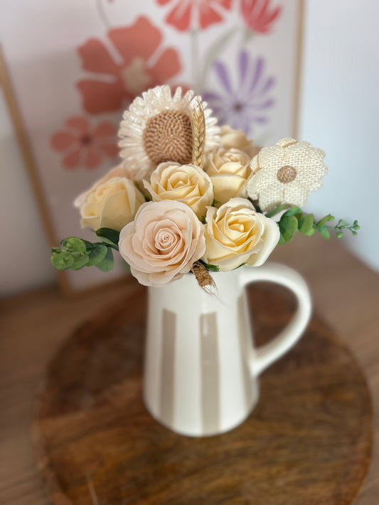 Composition fleurs de savon
