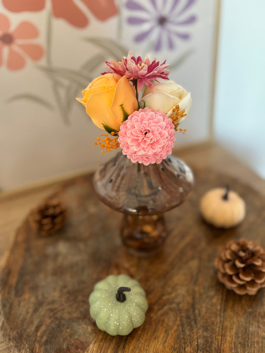 Composition fleurs de savon