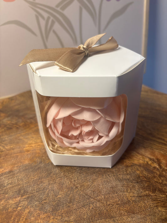 Coffret Pivoine fleur de savon