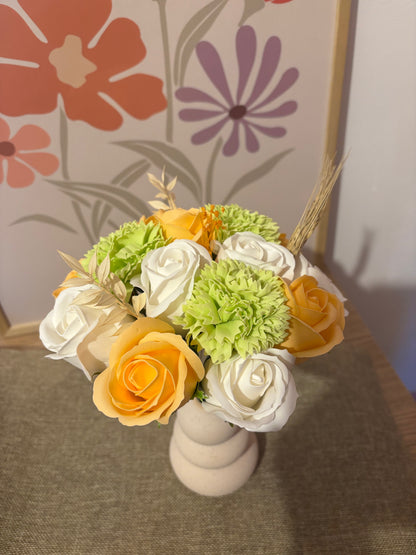 Bouquet fleurs de savon