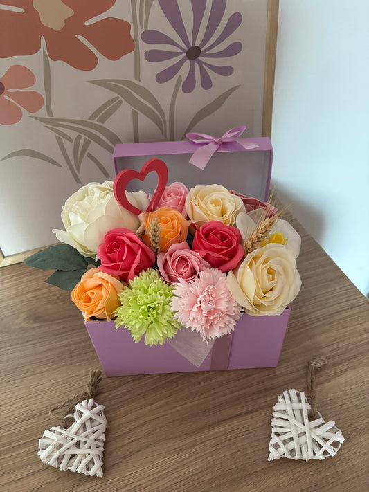 Composition fleurs de savon