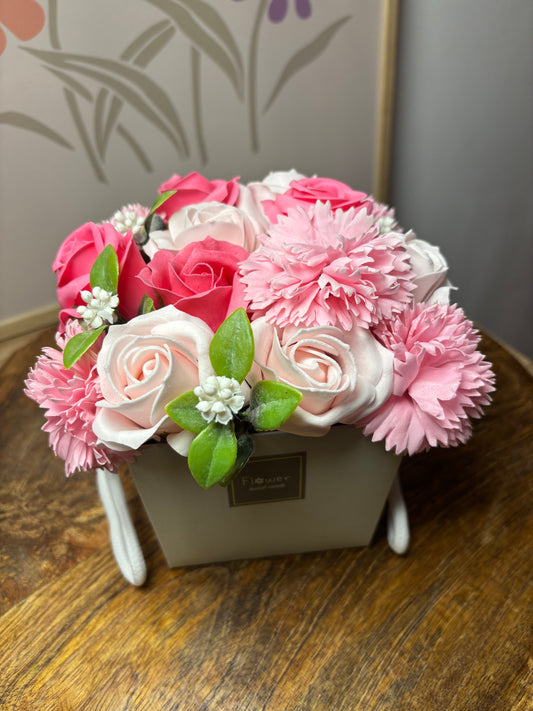 Bouquet fleurs de savon