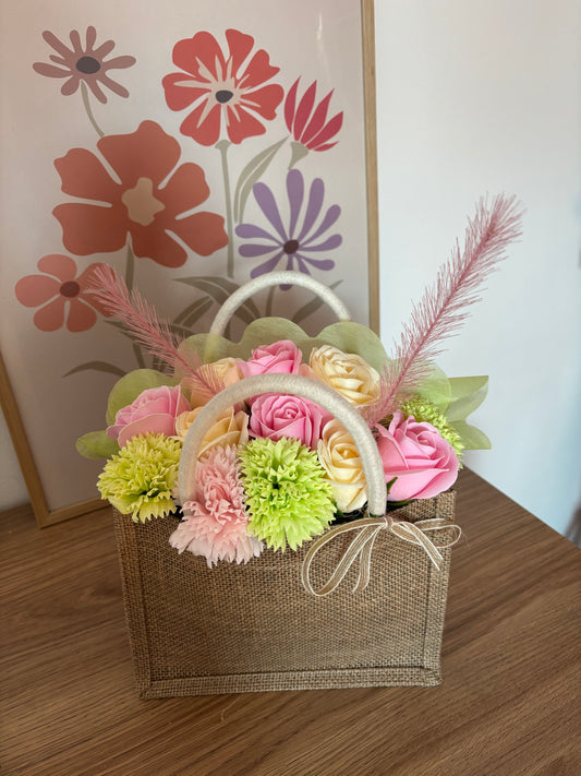 Composition fleurs de savon