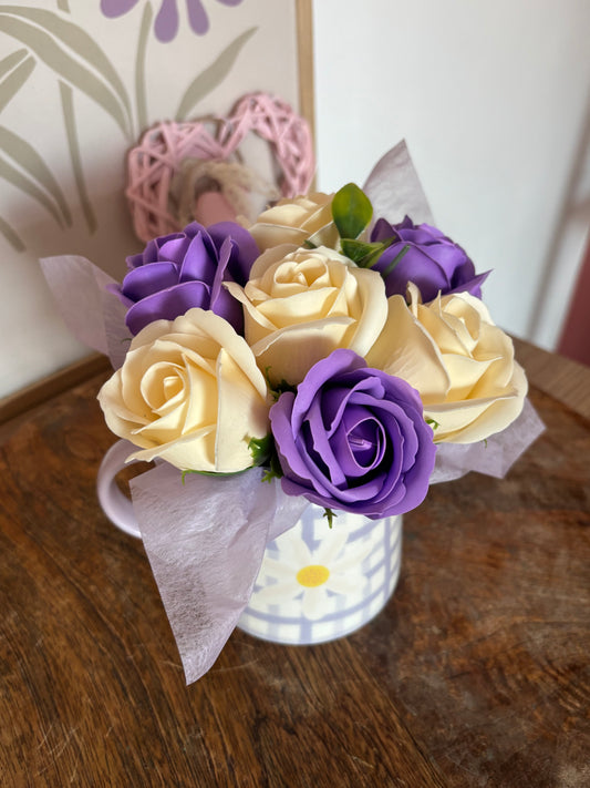 Composition fleur de savon