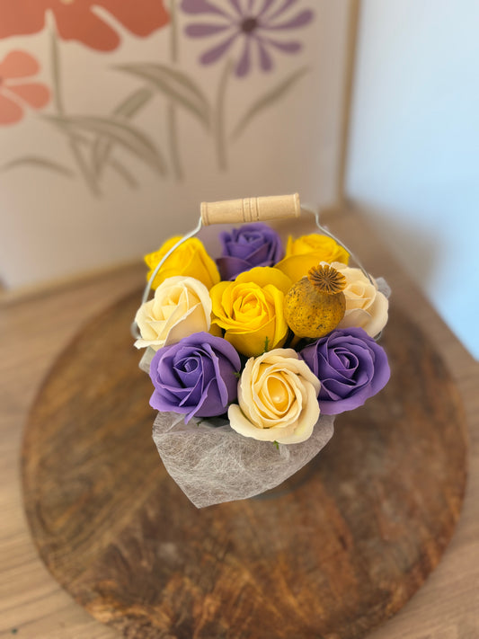 Composition fleur de savon