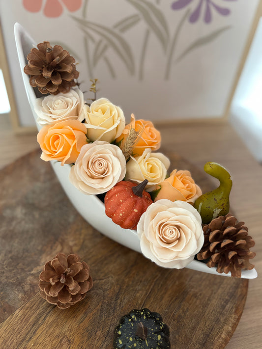 Composition fleur de savon