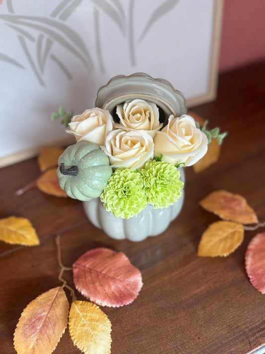 Composition fleurs de savon