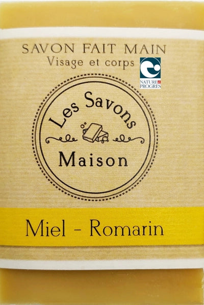 Savon Bio miel romarin